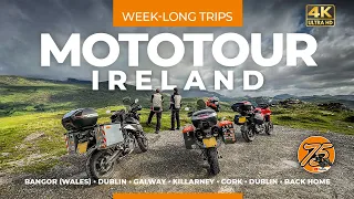 Motorcycle Touring: 7 Days • Ireland (via Wales) • #o75 #irelandadventure (2023)