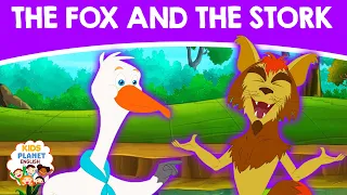 The Fox And The Stork - Fairy Tales In English | Bedtime Moral Stories | Kids Story In English 2021