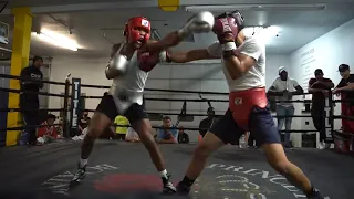 (Part 2) Devin Haney LEAKED SPARRING with Gervonta Davis opponent Hector Garcia: Target Practice