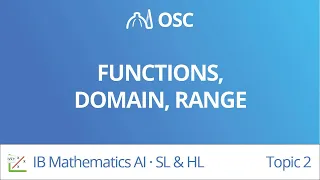 Functions, domain, range [IB Maths AI SL/HL]