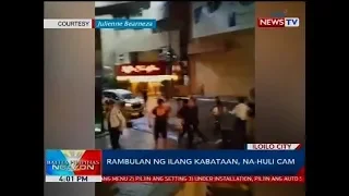 Rambulan ng ilang kabataan, na-huli cam