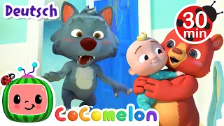 Dideldi Dudeldi Daus | CoComelon - JJ's Animal Time Deutsch | Cartoons und Kinderlieder