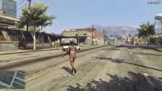 Grand Theft Auto V: Director mode - Female Lost MC Gangmember Goes Postal!!!!!