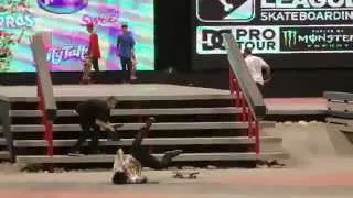 ALMOST! Chris Cole Switch Fs Flip 360 Stairs