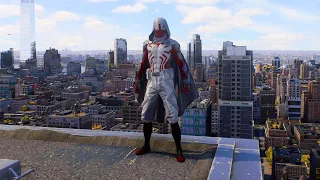 SPIDER-MAN 2 PS5 - Arachknight Suit [Free Roam/Swinging Gameplay]