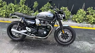 2021 Triumph Speed Twin BRUTAL SOUND!