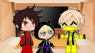 ~Past Ninjago react to Future(Lloyd Garmadon)~Part 7~RUS and ENG~MyAU~NinjagoAU~GachaClub~