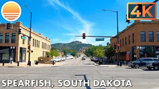 Spearfish, South Dakota! Drive with me in a South Dakota town!