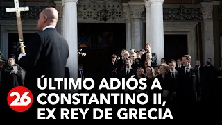 GRECIA | Último adiós a Constantino II, ex rey de Grecia