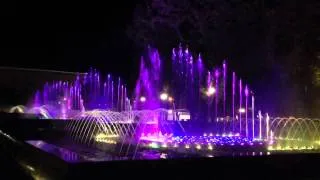 Новый поющий фонтан в Краснодаре (Аврора, аллея)