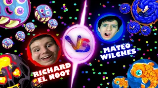 RICHARD EL NOOT VS. MATEO WILCHES EN AGAR.IO!! (Vuelve el Lado Oscuro)