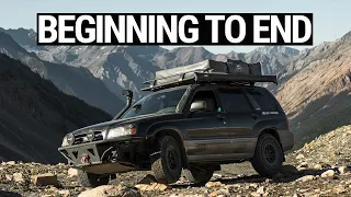 Building my Overland Subaru Forester in Just 10 Minutes!