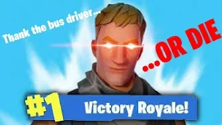 What happens when you don't thank the bus driver - Fortnite BR- YoungGod Killer