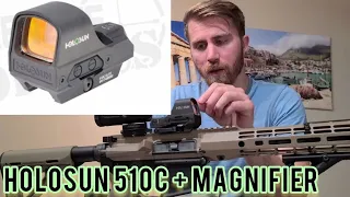 Best Optic? Holosun 510c Elite Green + Holosun HM3X Magnifier Review