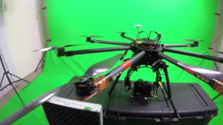 My Heavy Lifter Octocopter Drone Setup for Aerial Cinematography