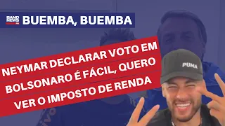 “Declarar voto em Bolsonaro é fácil, quero ver o Neymar declarar o Imposto de Renda” l José Simão