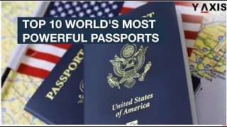 TOP 10 WORLD'S MOST POWERFUL PASSPORTS 2023