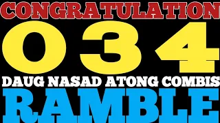 034 BUGHA 4 DAYS WAY PUTOL SALAMAT SA TALENT LORD CONGRATS ALL