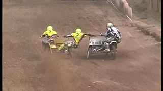 Sidecar motocross racing World championship Lacapelle Marival 1999