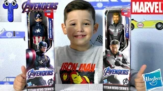 ИГРУШКИ МСТИТЕЛИ 4/РАСПАКОВКА КАПИТАН АМЕРИКА И ТОР/МАРВЕЛ/MARVEL AVENGERS 4  CAPTAIN AMERICA &THOR