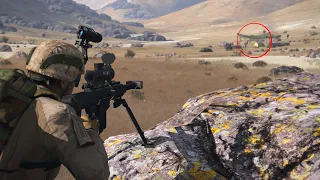 U.S. Special forces Sniper vs Rebels | Sniping in Afghanistan | ARMA 3: Milsim #6