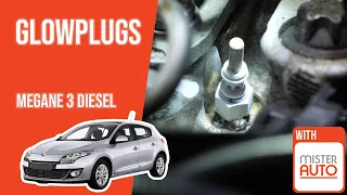 How to replace the glow plugs Megane mk3 1.5 dCi ♨️