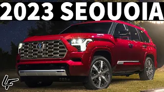 The 2023 Toyota Sequoia is HERE - Full Details on the Hybridized Family Hauler