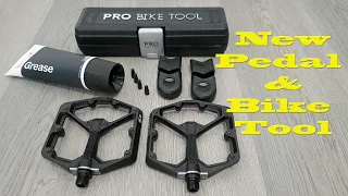 Unboxing my New PRO BIKE TOOL torque wrench set and Installing CrankBrothers Stamp 7 - Large size