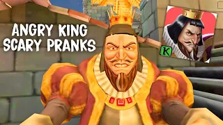 Angry King Scary Pranks - Level 1,2,3 | Mobile Gameplay Video (Android)
