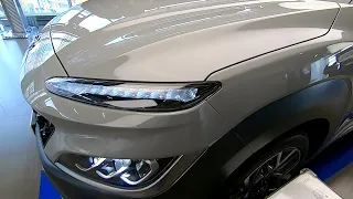 2021 Hyundai Kona Hybrid Facelift Exterior & Interior | Walkaround, First Look