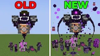 Wither Storm Updated. Old Version VS New Version Cracker's Wither Storm Mod 2024