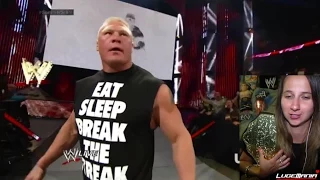 WWE Raw 7/21/14 Brock Lesnar RETURNS Live Commentary