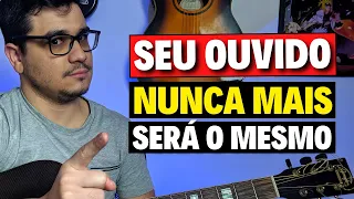 🔥Faça isso 10 minutos por dia pra TOCAR DE OUVIDO usando CAMPO HARMÔNICO - Aula de violão