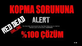 Red Dead Online KOPMA SORUNU %100 ÇÖZÜM (Error 0x20010006)