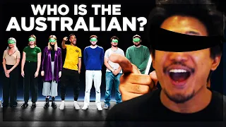 Aussie Reacts to 6 Australians vs 1 Secret Fake Australian