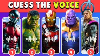 Superhero By Voice 🔊✅  | AVENGERS Character By Voice | Guess the Superhero