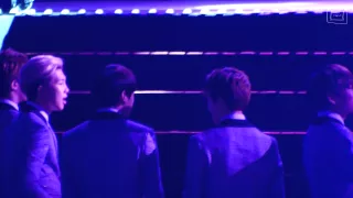 150128 가온차트 K-POP 어워드 방탄소년단 가수대기석 (지민&정국 focus)