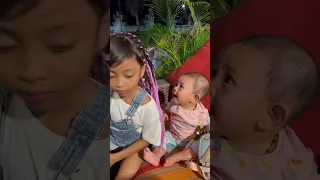 LEXIE TAKUT BANGET SAMA RAMBUT BARU LEIKA, NANGIS SAMPAI JERIT‼️ #leika #shorts #viral