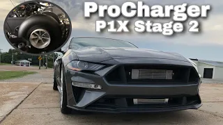 2019 Mustang GT P1X ProCharger Install and Dyno!