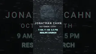 Jonathan Cahn | October 15, 9 AM, 11 AM & 5 PM