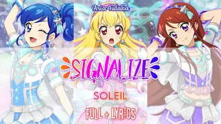 Signalize! - Soleil ( FULL + LYRICS )