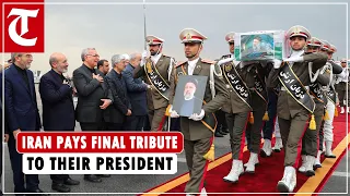 Iran pays final salute to President Ebrahim Raisi with teary eyes who died in helicopter crash