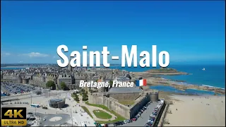 Saint-Malo - France (4K drone footage)