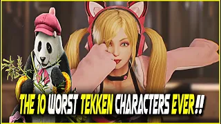 10 Worst Tekken Characters Ever!