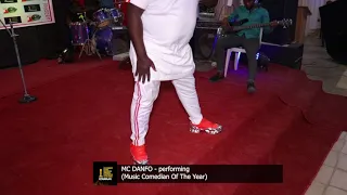 COGMAAN AWARDS 2020. MC DANFO,MUSIC COMEDIAN OF THE YEAR WINNER. THRILLS THE CLERGY.