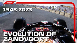 Evolution Of Zandvoort F1 1948 - 2023