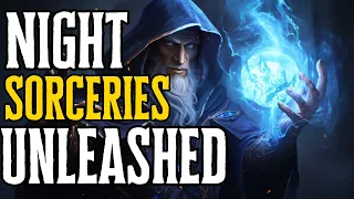 NEW Night Sorceries MASSIVE DAMAGE Build Elden Ring Patch 1.10