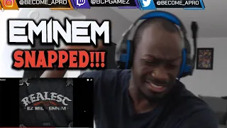 Ez Mil Ft. Eminem - Realest| First time listening (Reaction)