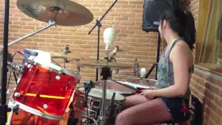 Enter Sandman by Lucy Fields (drum cover Metallica)