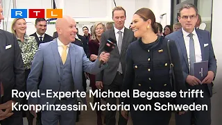 WAS sagt Prinzessin Victoria von Schweden hier zu Michael Begasse? | Royal Talk bei „Punkt 12“